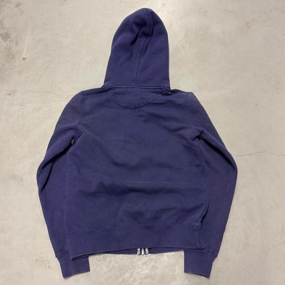 Vintage y2k women's purple Nike embroidered zip up hoodie - Picture 3 of 6